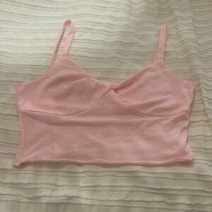 Thin Pink soft tank top